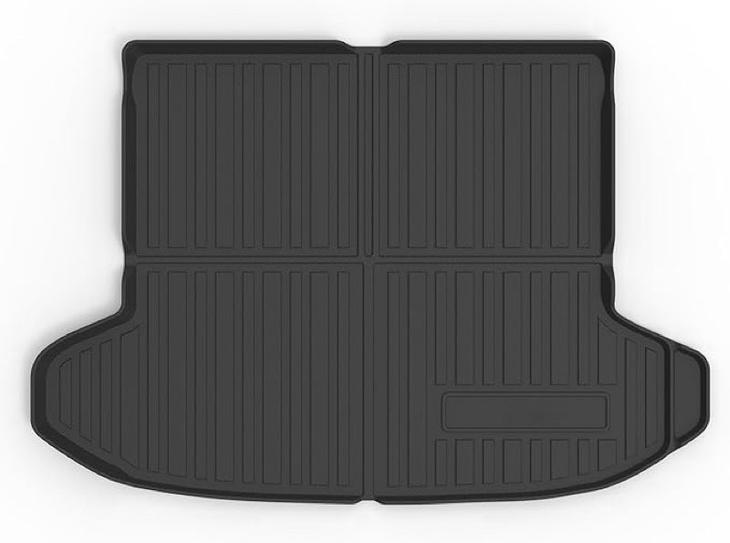 All Weather Rear Cargo Liners Trunk Tray Mats Custom Fit in Upper Deck Compatible with 2023 2024 2025 2026 KIA Sportage Without Subwoofer,Not for PHEV Models? 3D Waterproof Durable Odorless Flexible