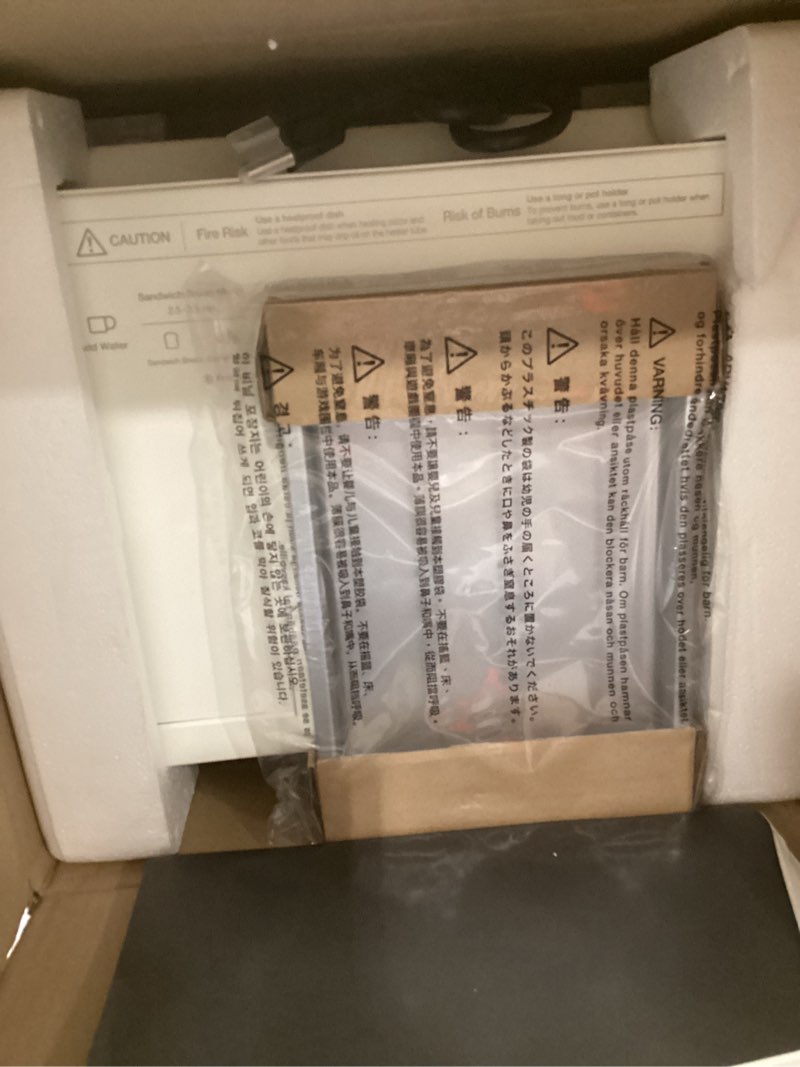 Condition photo showing Good Condition for balmuda the toaster | steam oven toaster | compact size 14.1" w x 12.6" d x 8.2" h | 5 cooking modes: sandwich bread, artisan bread, pizza & pastry, oven | baking pan included | us version | gray