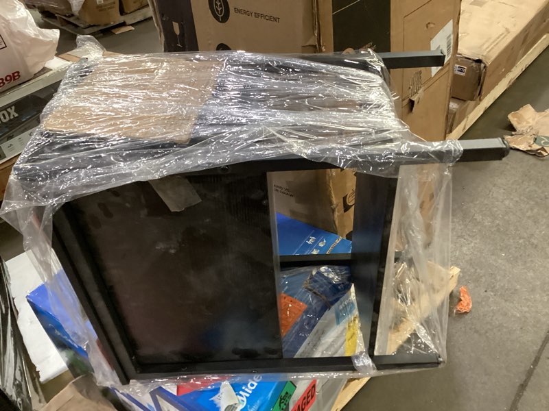 Condition photo showing As Is for VECELO End Tables,Narrow Nightstand with Drawers and Storage Shelf,Modern Night Stand for Small Spaces, Living Room,Bedroom?Black