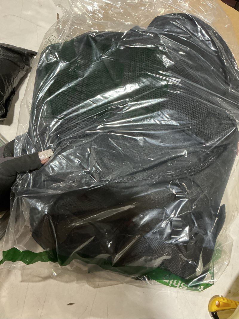 Condition photo showing Good Condition for camping cooler backpack 30 45 cans, soft backpack coolers insulated leak proof travel cooler bag waterproof lunch picnic beach work trip thermal bag drink beverage beer bag cooler 30 cans black