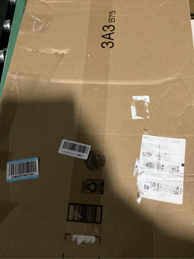 Condition photo showing New/Like New for portable black white screen chair, 57 in screen backdrop with stand 2-in-1double sided foldable blackwhite background, for video chats and meetings, photography, photo zoom, streaming games black/white