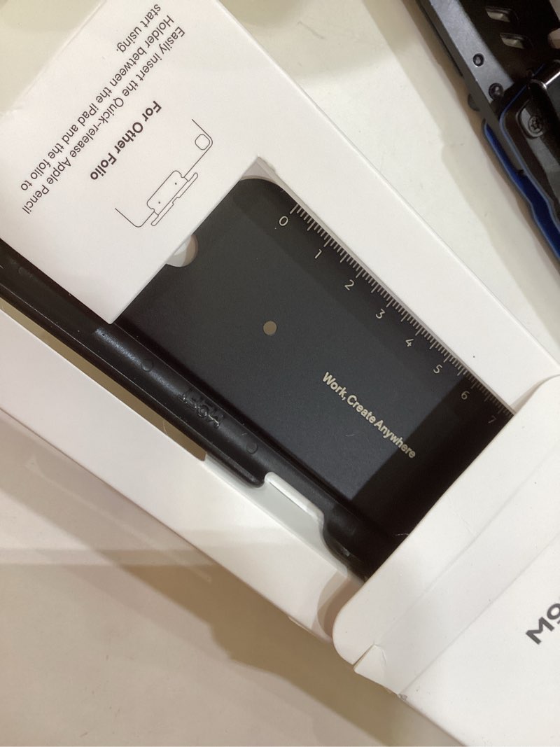 Condition photo showing Good Condition for MOFT Pencil Holder for Apple Pencil Pro, Apple Pencil 2nd Generation, Compatible with Magic Keyboard, MOFT Dynamic Folio & Float Folio for iPad, Black