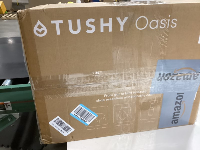 Condition photo showing Good Condition for TUSHY Oasis Non-Electric Warm Water Bidet Seat (Elongated) | Self-Cleaning Dual Nozzles, Adjustable 