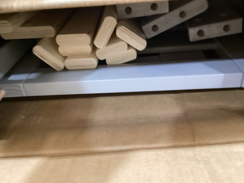 Condition photo showing Good Condition for collins wood toddler kids' bed, greenguard gold certified gray - delta children
