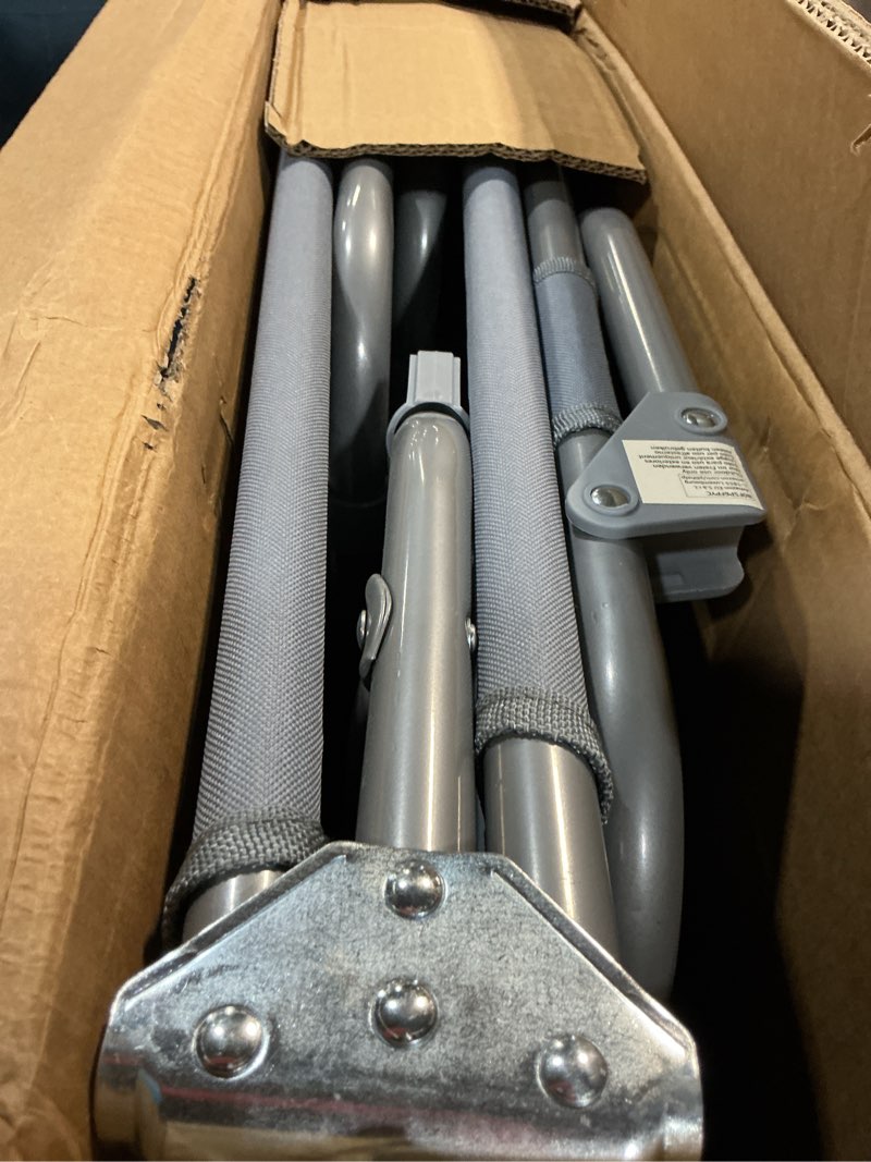 Condition photo showing New/Like New for Amazon Basics Outdoor Lounge Chair, Foldable Design with Multi-Angle Backrest, Grey, 1-Pack