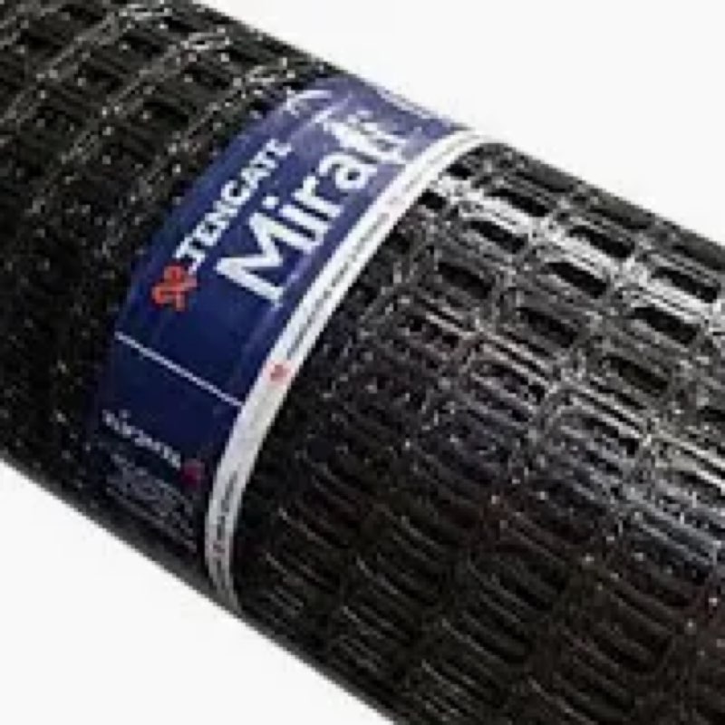 veonly Geogrid Roll, 4ft x 164ft Fiberglass Geogrid for Retaining Walls, Slopes, Driveways Stabiliza