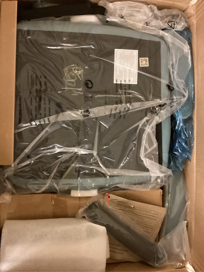 Condition photo showing New/Like New for misolant gaming chair, fabric gamer chair with footrest for adults, high back ergonomic computer game chair with adjustable headrest and massage lumbar support, 90-155° recline free, blue
