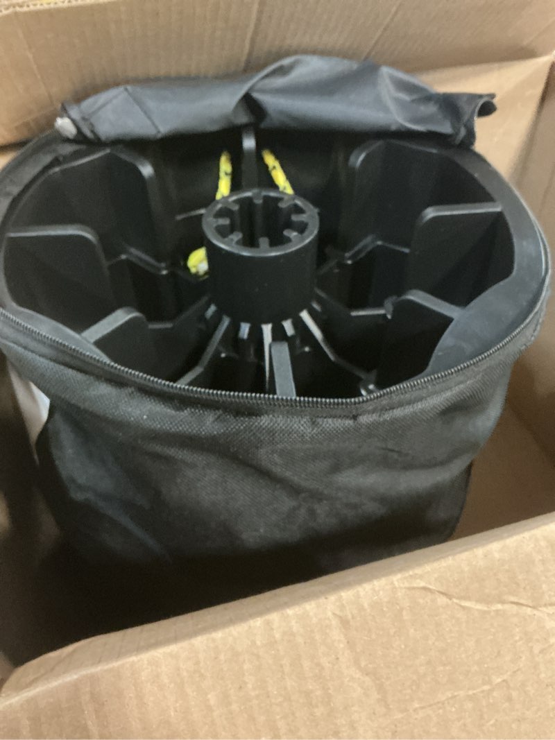 Condition photo showing New/Like New for 4pcs 6''h rv trailer jack block with bag, camper stabilizer blocks for travel trailer, use for any tongue jack, post, foot, 5th wheels, round or square or scissor stabilizer 578h-6''h 4pcs