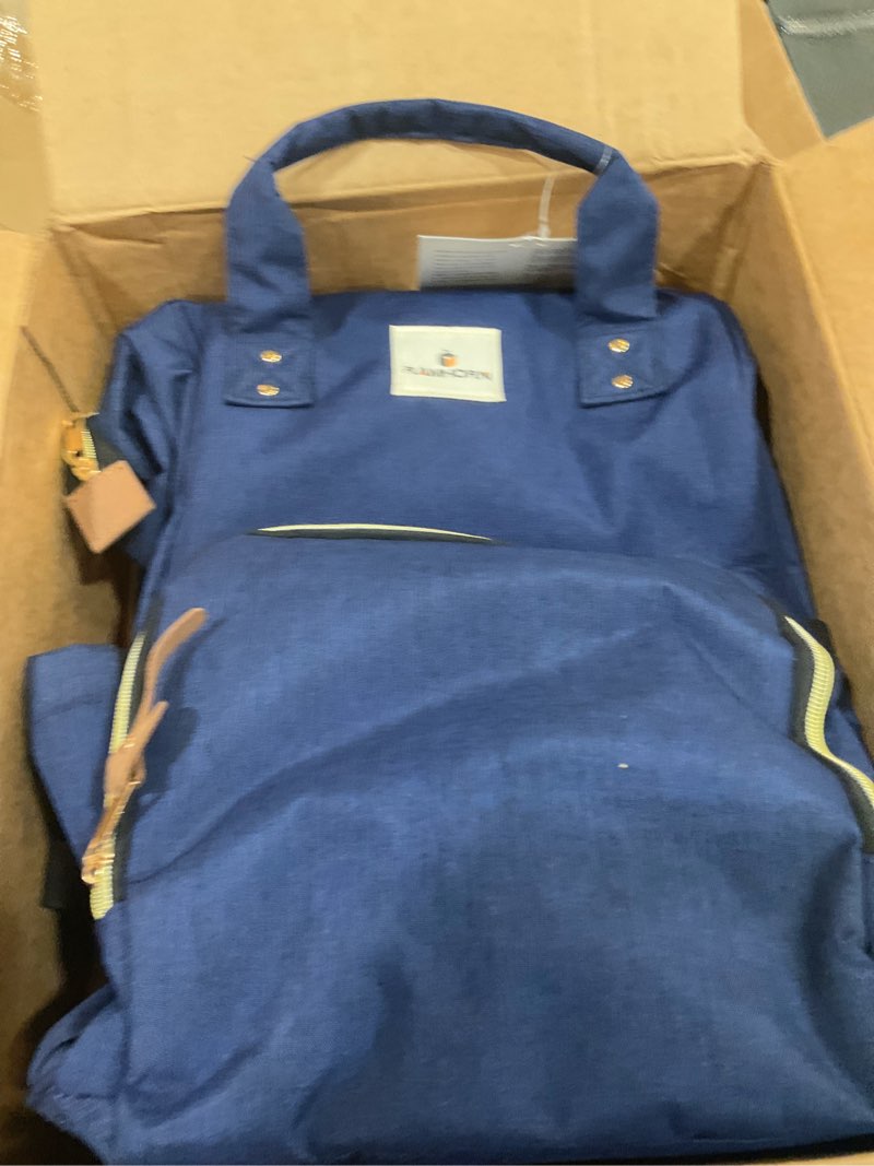Condition photo showing As Is for ramhorn baby diaper bag waterproof backpack with insulated pockets