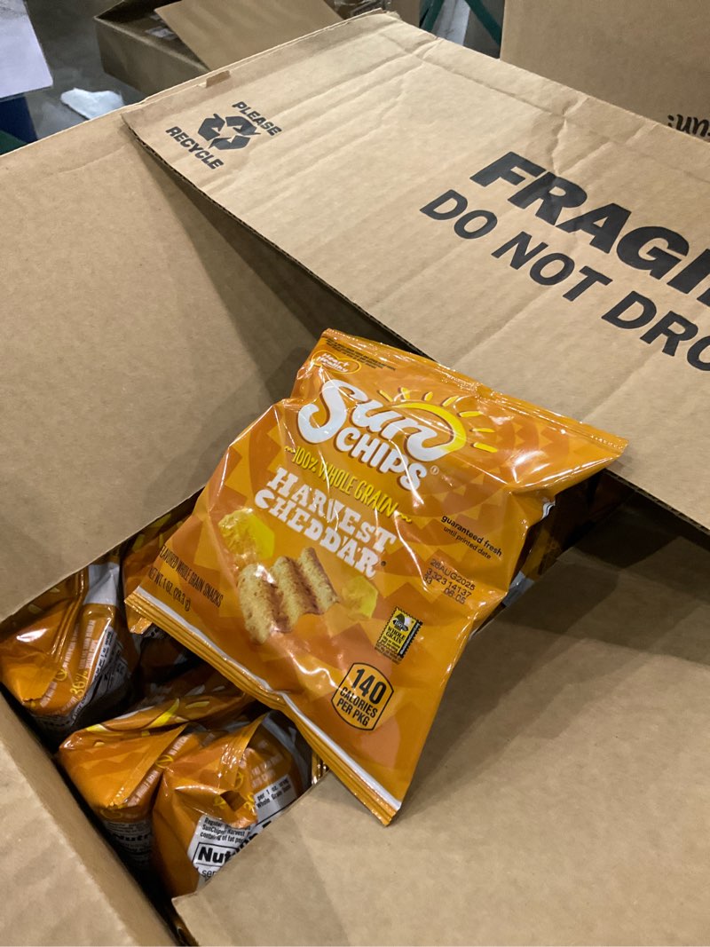 Sun chips box 