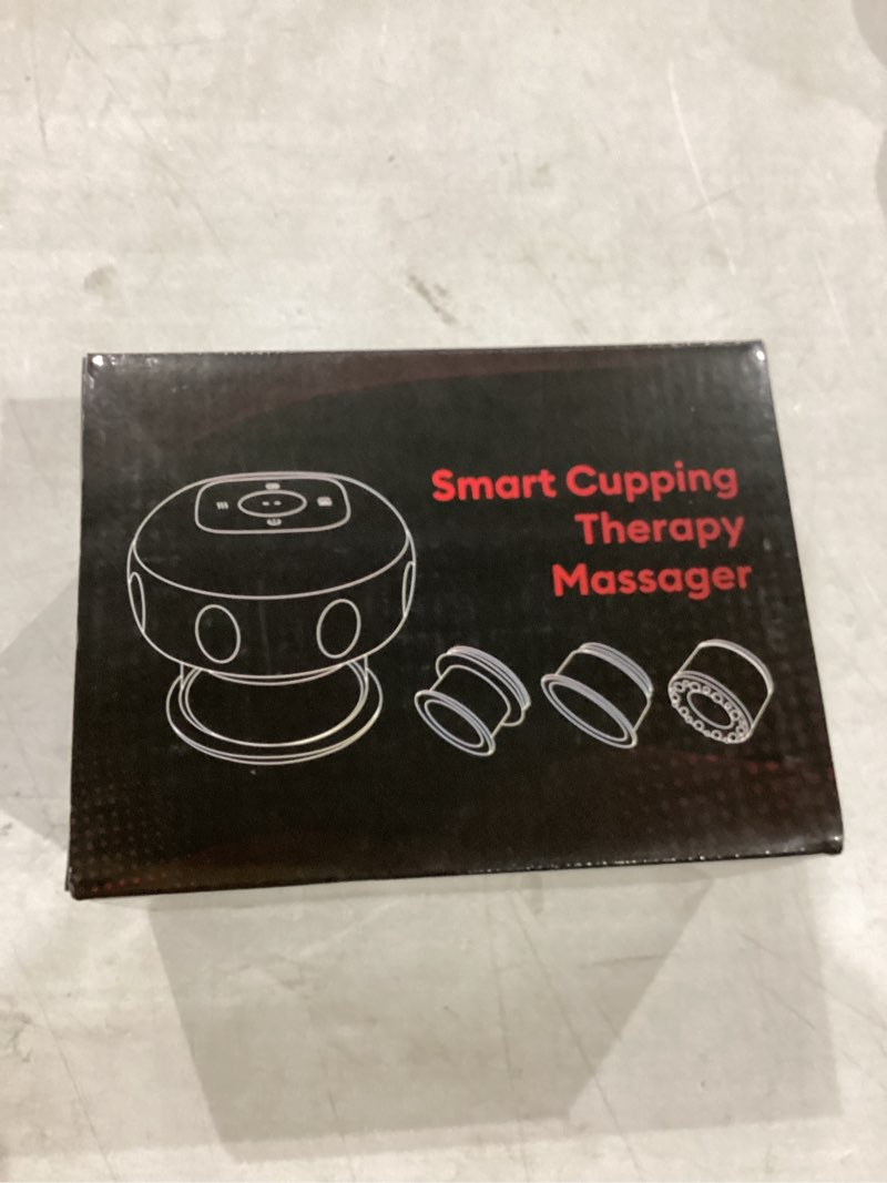 Condition photo showing New/Like New for Smart Cupping Therapy Massager, 7 in 1 Red Light Cupping Therapy Set with 2 Modes for Targeted Pain Relief, Muscle Soreness,Tighter Skin,Cupping Kit with 12 Levels Suction and Heat,1 Pack