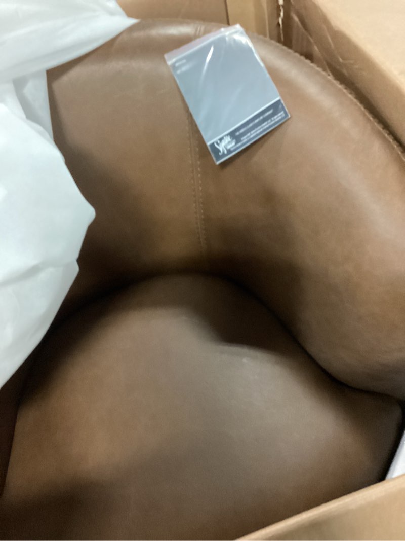 Condition photo showing Good Condition for kierreys leather swivel chair