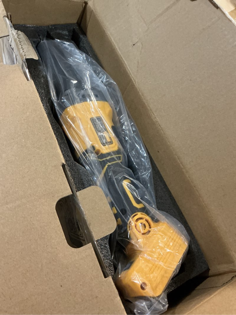 Condition photo showing New/Like New for cerycose cordless die grinder compatible with dewalt 20v battery (tool only) 26000 rpm brushless motor 1/4" precision chuck 3 variable speed for rust removal, grinding, polishing, deburring yellow