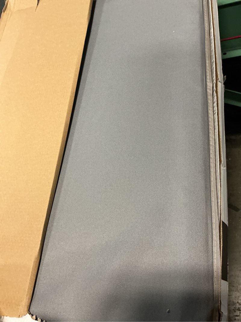 Condition photo showing Good Condition for meliusly low profile bunkie board full size (54x75) - non-slip breathable bed support board for slatted bed frame, anti-sag under bed support, noise minimizing moisture resistant bed board full (54x75'')