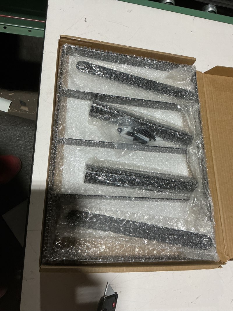 Condition photo showing Good Condition for Wall-Mounted Seamless Paper Backdrop Holder for Photography Studios – Holds 16 Rolls – Heavy-Duty Steel Rack (Black)