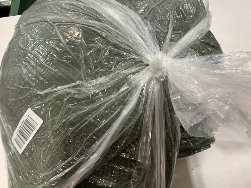 Condition photo showing Good Condition for organic cotton gauze duvet cover set, king/cal king, olive