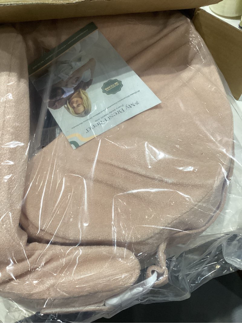 Condition photo showing Good Condition for my brest friend nursing pillow - deluxe - enhanced comfort w/ slipcover - ergonomic breastfeeding pillow for ultimate support for mom & baby - adjustable pillow w/ handy side pocket, soft rose