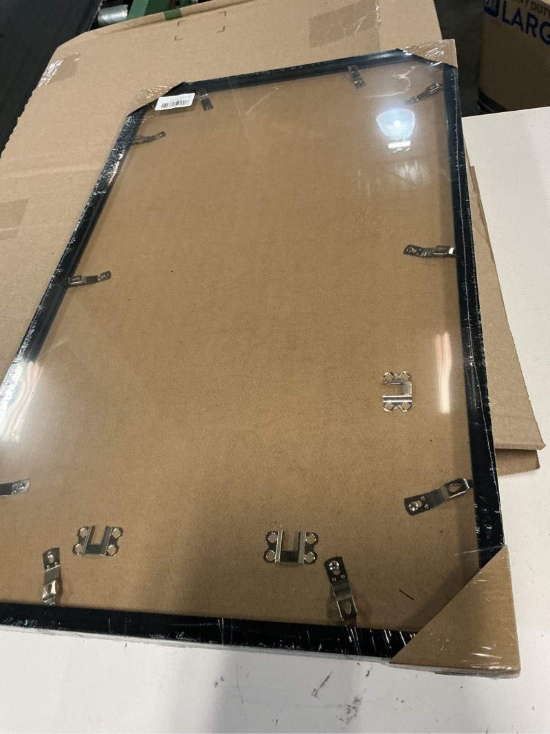 Condition photo showing New/Like New for naokboee 15x26 picture frame in black, photo frames with plexiglass, horizontal and vertical formats for wall mounting 15"x26"