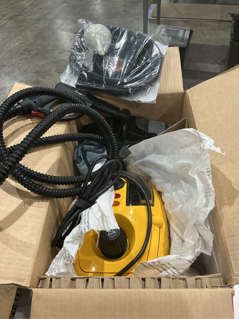 Condition photo showing Good Condition for wagner steam cleaner and mop for multi-surface projects  18pc accessory set  915e on-demand power steamer