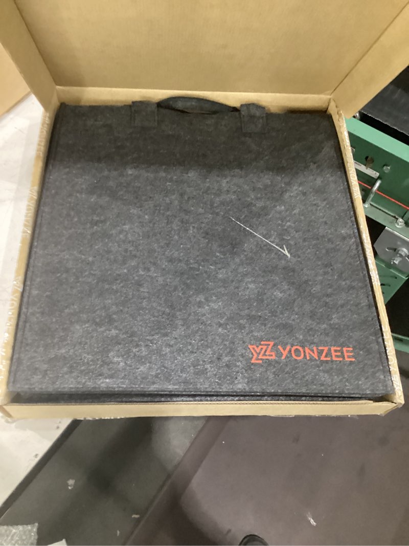 Condition photo showing Good Condition for yonzee foldable desk food tray (carbon edition) for tesla model y model 3 s x y juniper- upgraded table with support leg for dining, in-car work, travel and outdoor (1 pack)