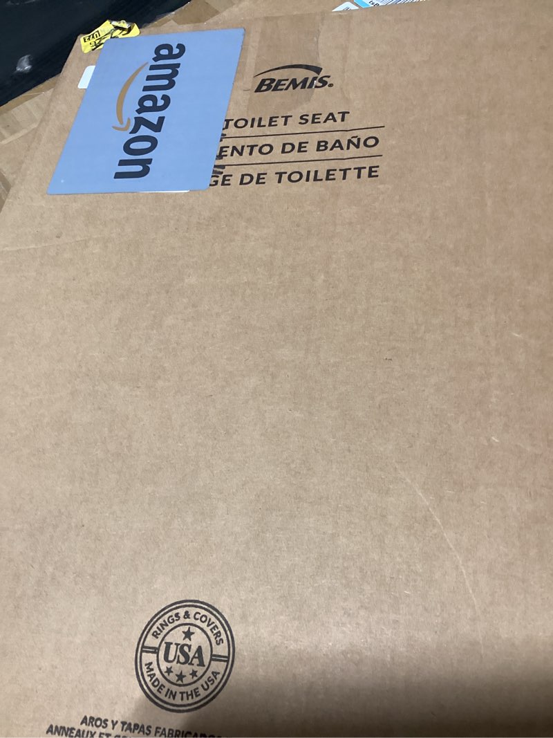 Condition photo showing New/Like New for Mayfair Universal Size Slow Close Toilet Seat, Durable Plastic, Fits Round & Elongated Toilets, White One Size Fits All 1 Seat