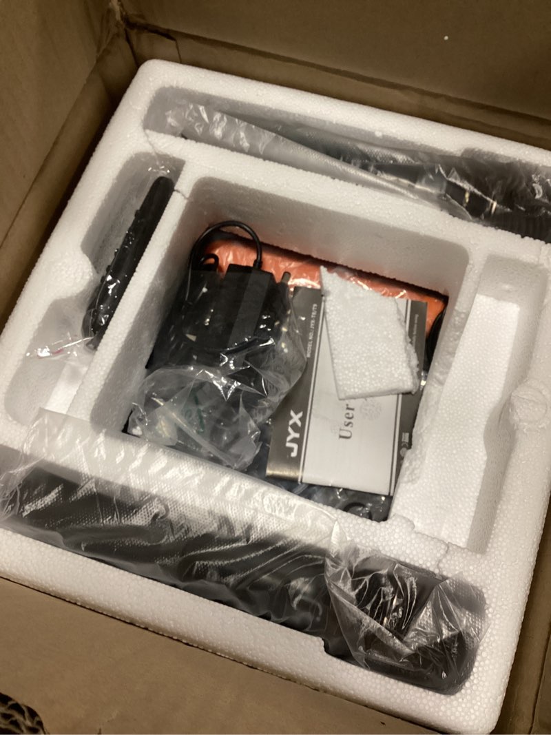 Condition photo showing Good Condition for Karaoke Machine with 2 Wireless Microphones, Big Bluetooth Party Speaker with 500W Peak Power for Adults, PA System with Rolling Wheels and Trolley, Perfect for Outdoor, Home Party, Gatherings