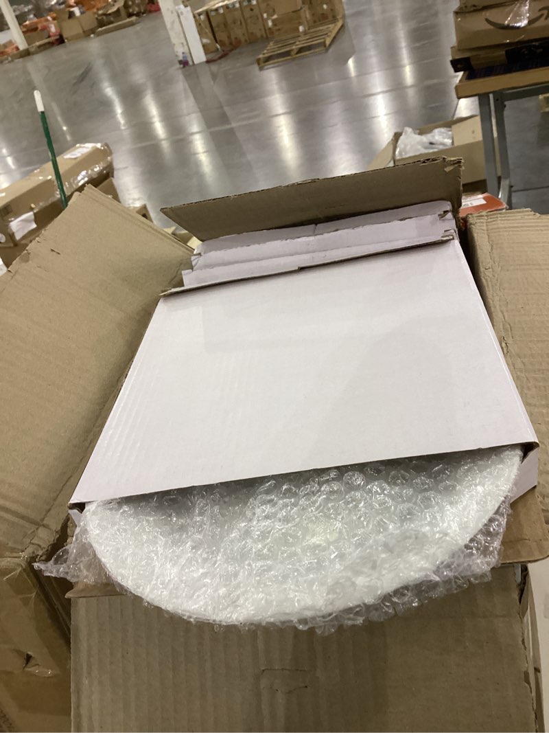 Condition photo showing As Is for Color-Me Glazed Ceramic Plate Pk12