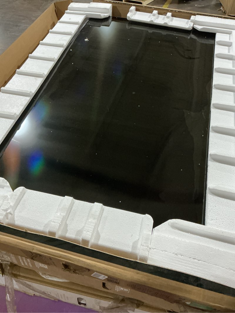 Condition photo showing As Is for screen damaged tcl 75 inch class qm6k series | mini led qled 4k hdr | 75qm6k, 2025 model | 120hz-144hz high brightness smart google tv dolby atmos onkyo audio | voice remote alexa gaming streaming television 75 inches