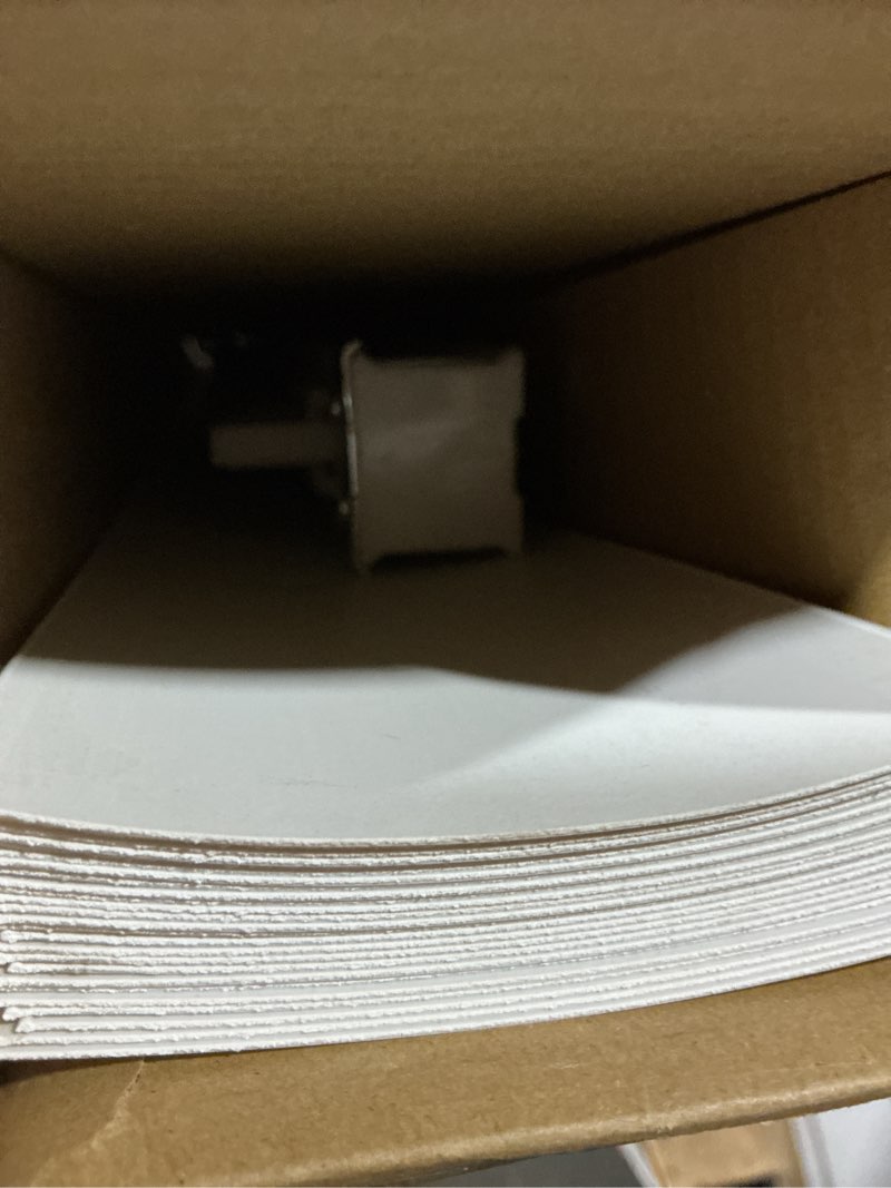 Condition photo showing Good Condition for project source light filtering vertical 3.5-in slat width 78-in x 84-in cordless white vinyl light shades