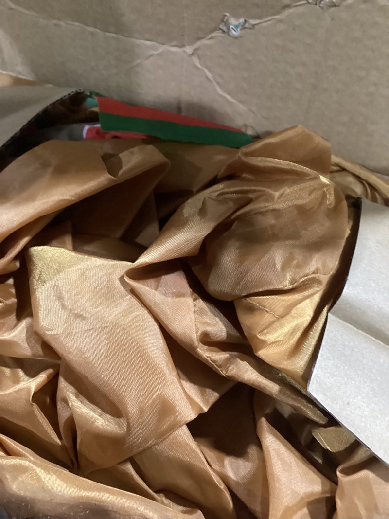 Condition photo showing Good Condition for Lenwen 10 ft Christmas Inflatable Gingerbread House Archway Gingerbread Man Cookie House and Candy Cane Decor with LED Lights Set for Christmas Party Indoor Outdoor Yard, Door Holiday Decorations Gingerbread House Red