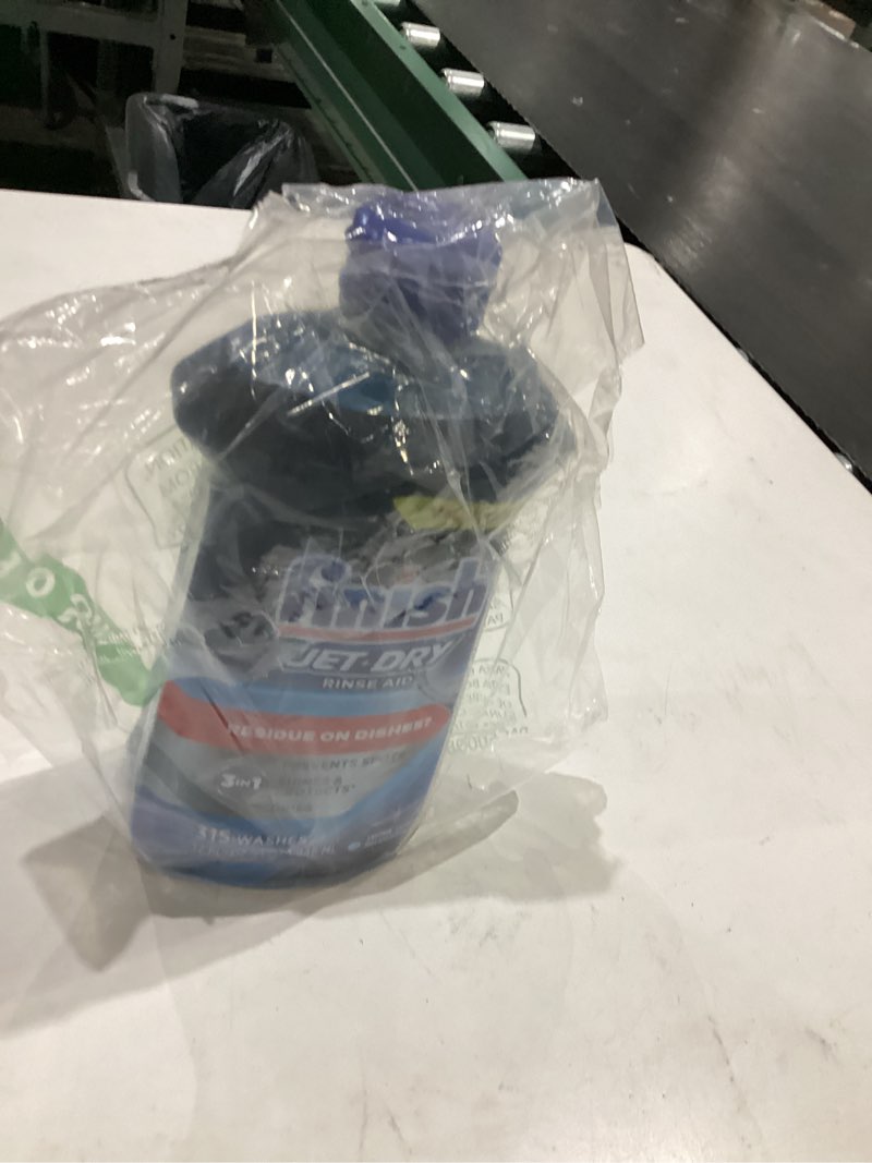 Condition photo showing Good Condition for finish jet-dry dishwasher rinse aid, compatible with dishwasher detergent, prevents spots & residues, dries, shine & protects, 32 oz, 315 washes 32 fl oz (pack of 1)