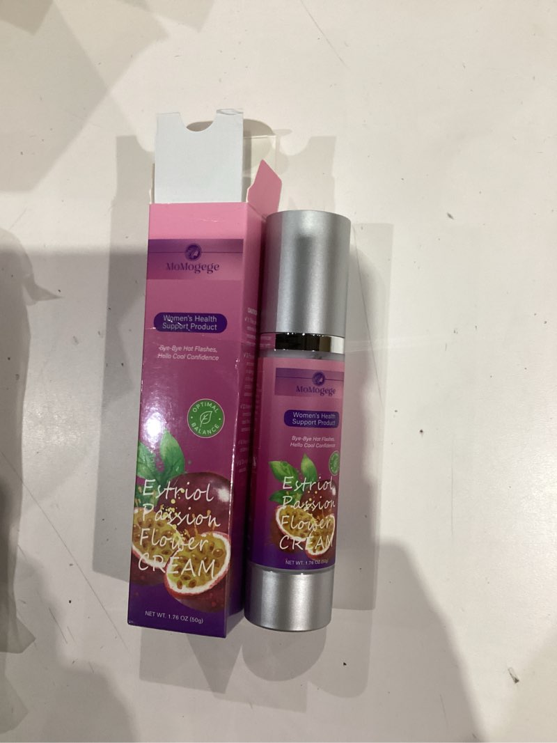 MoMogege Bioidentical Estriol Cream for Women: Daily Hydrating Moisturizer – Lightweight & Refreshin