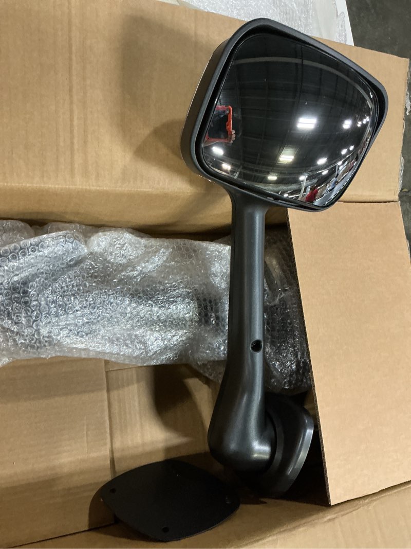Condition photo showing New/Like New for aostirmotor 2pcs hood mirror fit for freightliner cascadia 2008-2016, pair hood mirrors kit trucks driver left and passenger side pair (black)