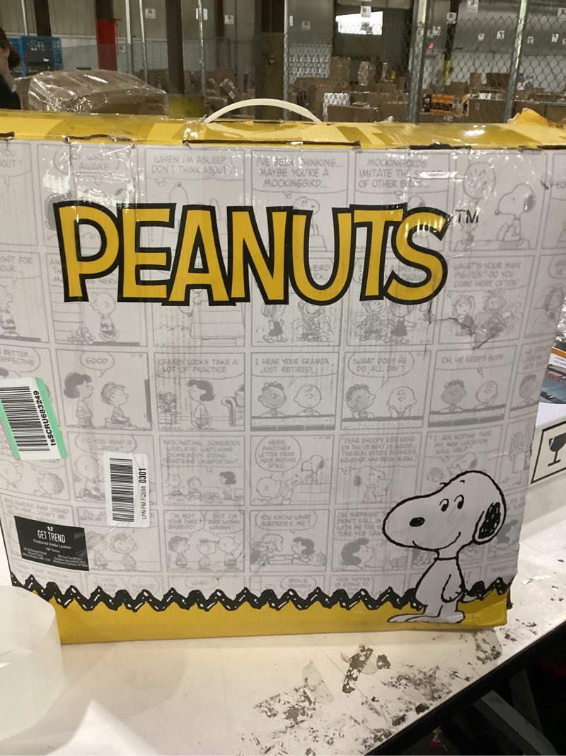 Condition photo showing New/Like New for Peanuts Snoopy Heated Blanket Electric, Queen Size Luxurious Fleece Blanket, 9 Heat Settings Auto Shut-Off, 90x90in, Gifts for Mom, Grandma, Grandpa (Red Snoopy, Queen US) Red Snoopy Queen US