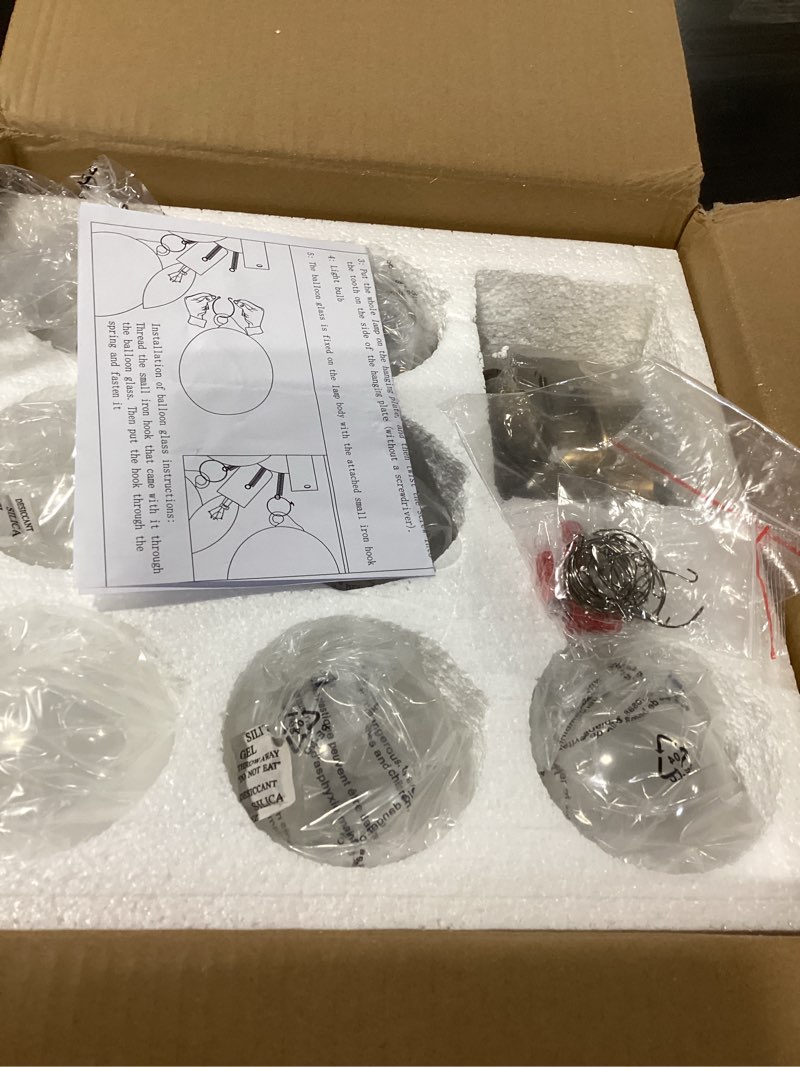 Semi Flush Mount Chandelier Gold Close to Ceiling Light Fixtures Modern Bubble Ball Glass Chandelier Mid Century Ceiling Pendant Light 17.72in 13 Globe for Bedroom Foyer Living Room Kitchen Island