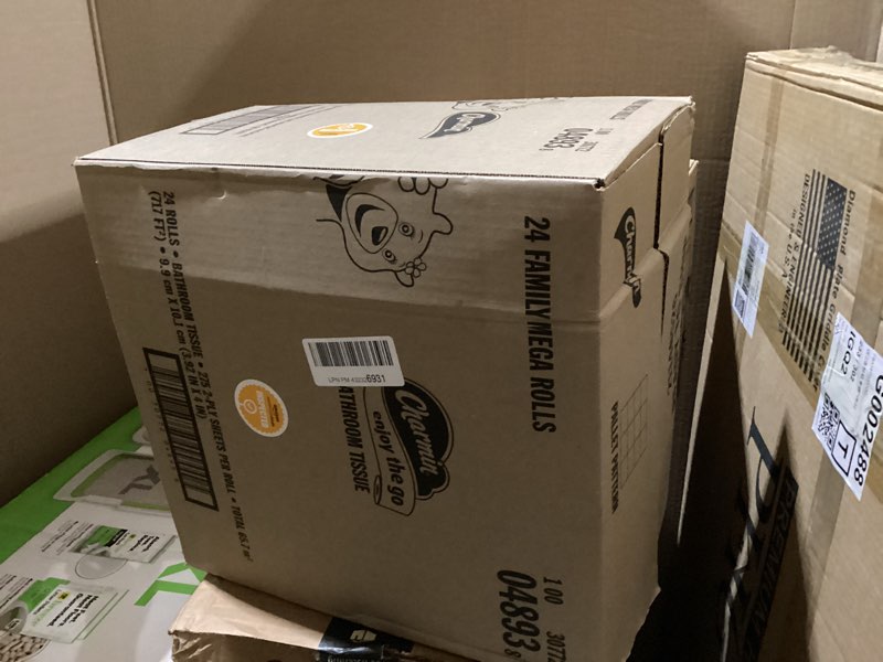 Charmin Ultra Strong Clean Touch Toilet Paper, 24 Family Mega Rolls = 120 Regular Rolls Family Mega 275 sheet (Pack of 24)