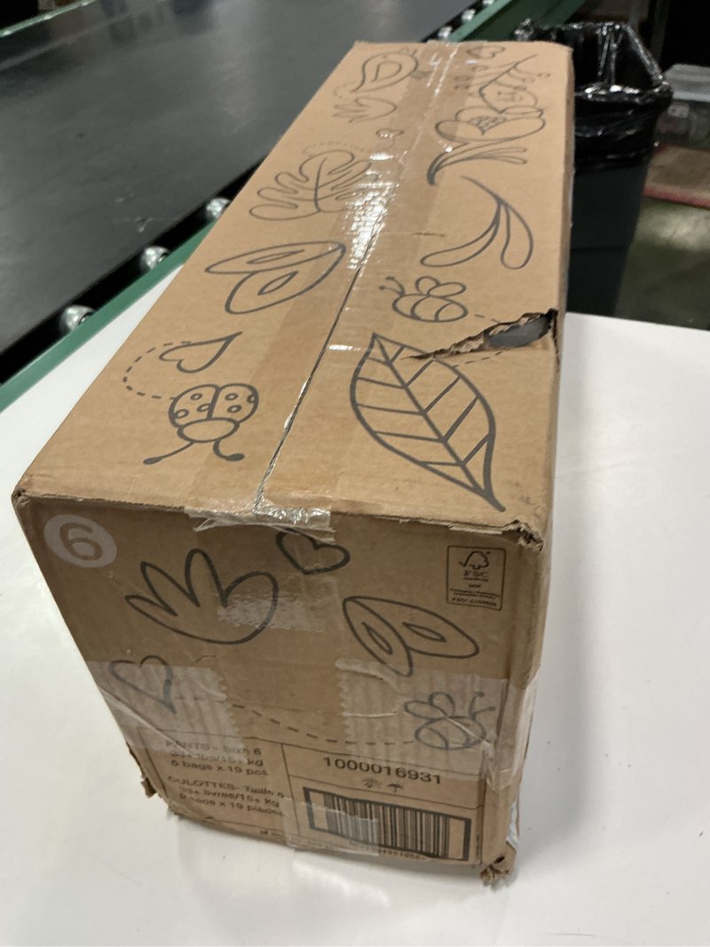 Condition photo showing New/Like New for Bambo Nature Hypoallergenic Training Pants, Eco-Labelled Training Pants, Totally Chlorine-Free, Skin Friendly - Size 6 (95 Count) Size 6 95