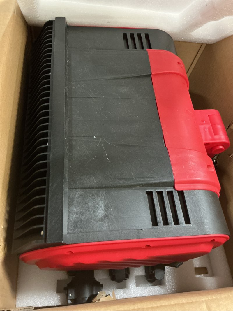 Condition photo showing As Is for Electric Snow Shovel for Milwaukee M18 18V Battery, 11" Brushless Snow Blower with Adjustable Handle, Max 26 FT Snow Thrower, Cordless Snow Shovel M18 for Driveway, Sidewalk, Patio, Deck (No Battery)