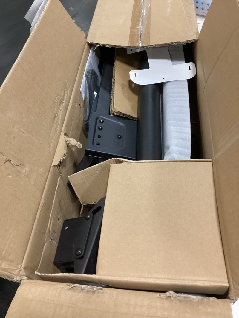 Condition photo showing Good Condition for Ceiling TV Mount for Most 43-86 Inch Screens, Heavy Duty Adjustable TV Bracket, Max VESA 600x400mm, Supports up to 132lbs, Fits Pitched/Vaulted Roof (Black)