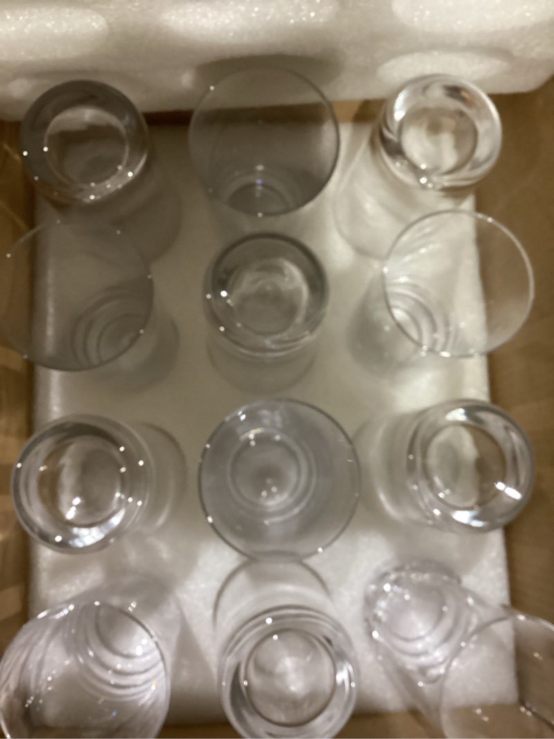 Condition photo showing New/Like New for Highball Glasses Set of 12, 16oz Tall Drinking Glasses, Water Glass for Kitchen, Tom Collins Glasses, Mojito Glass Cups, Cocktail Glasses for Bar Glassware 16oz Set 12