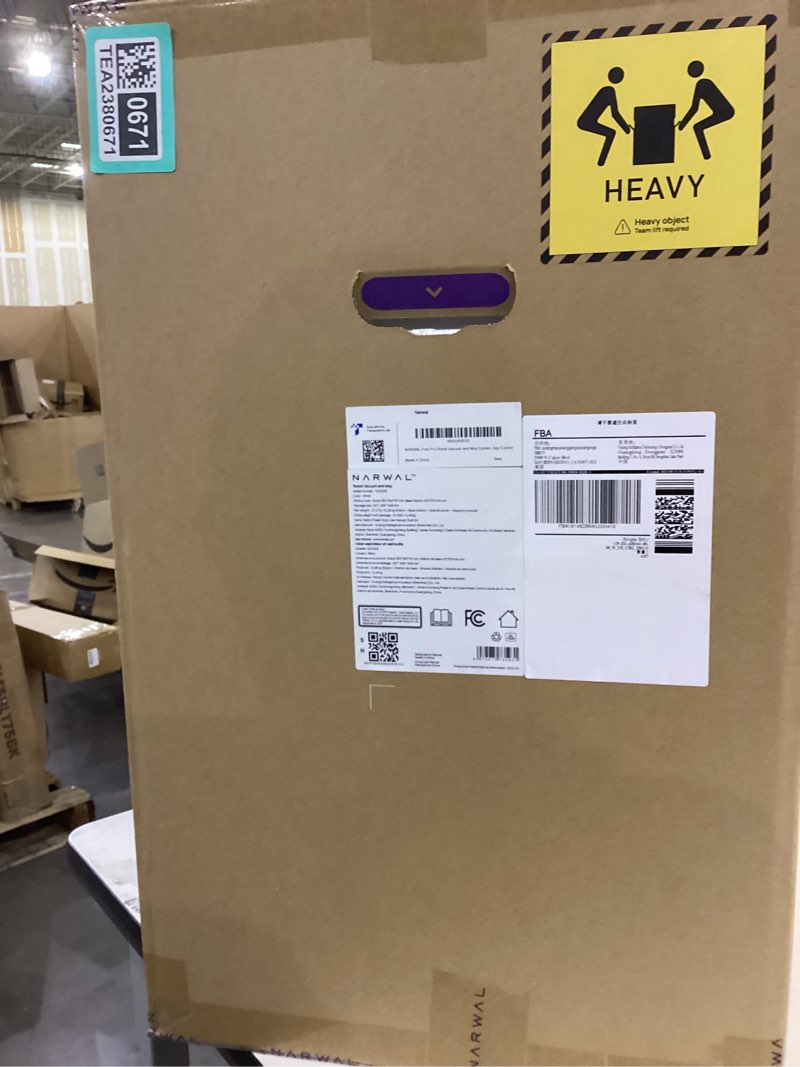 Condition photo showing New/Like New for  Narwal Robot vacuum and mop