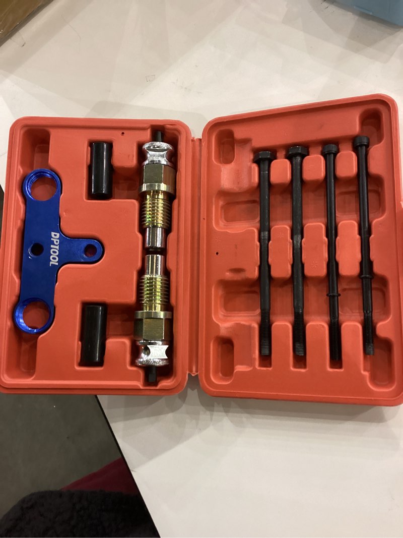 Condition photo showing As Is for DPTOOL Fuel Injector Install & Remove Tool For BMW N20 N55 Automotive Engine Timing Tool Kit Fuel Injector Removal Installation Tool for N20 N55