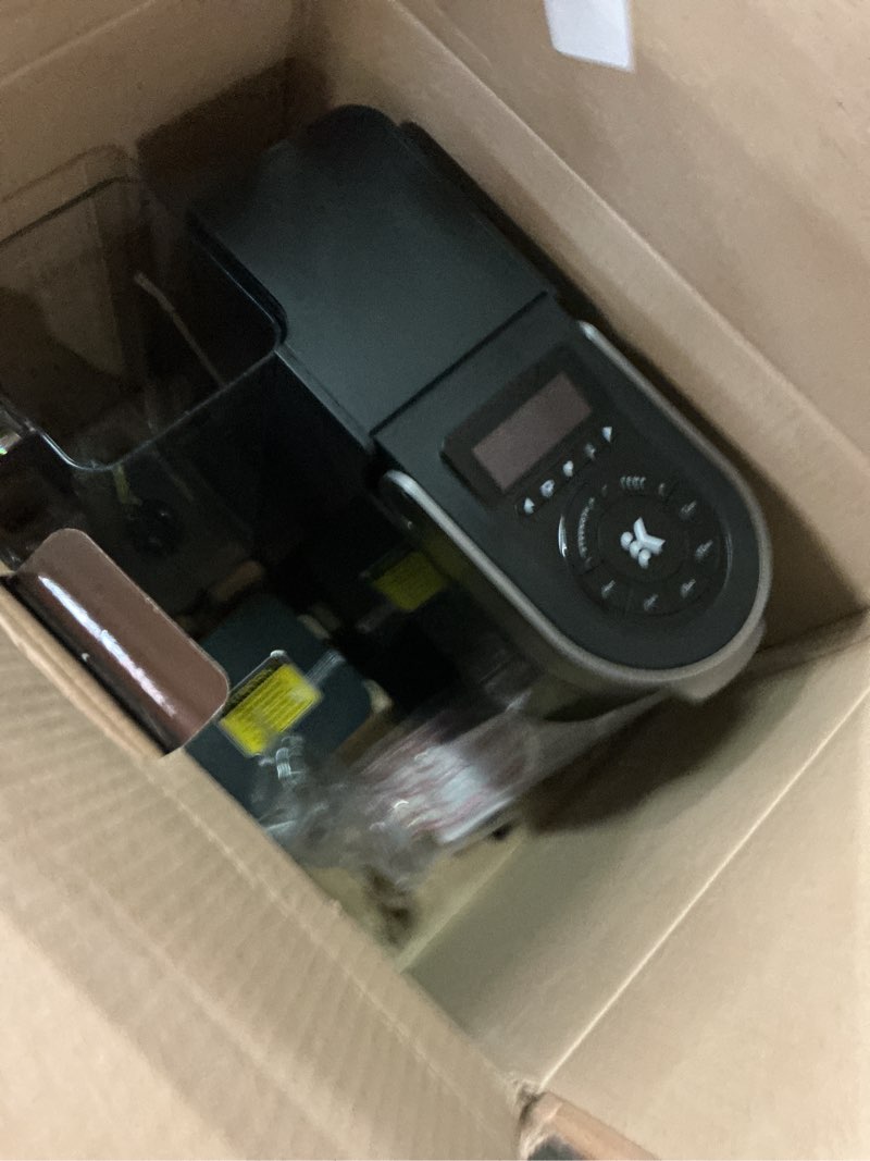 Condition photo showing As Is for keurig k-supreme plus smart coffee maker, single serve k-cup pod coffee brewer, brewid and multistream technology, 78 oz, black black maker