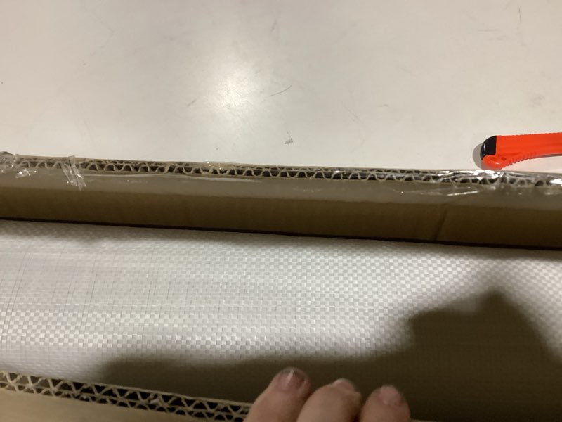 Condition photo showing New/Like New for 4x6ft garage floor mat, 2.8mm thickened flooring roll for under car, golf cart parking mat, diamond plate pvc rubber motorcycle mat, non-slip floor protector for garage warehouse trailer, grey 4*6ft grey