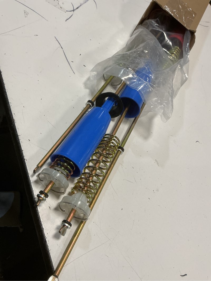 Condition photo showing As Is for upgraded wh16x10159 & wh16x10158 ?2026?washer suspension rod set spring 4pcs assembly compatible with ge hotpoint washer, replacement part 2754602 2754603 ap5632406 ap5632455 eap3654190 eap3654191