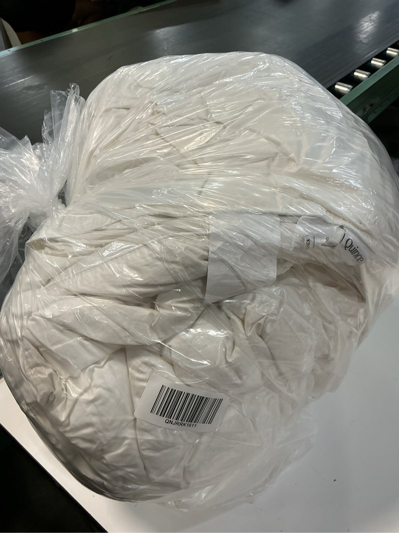Condition photo showing Good Condition for luxe goose down comforter duvet insert, king/cal king, white