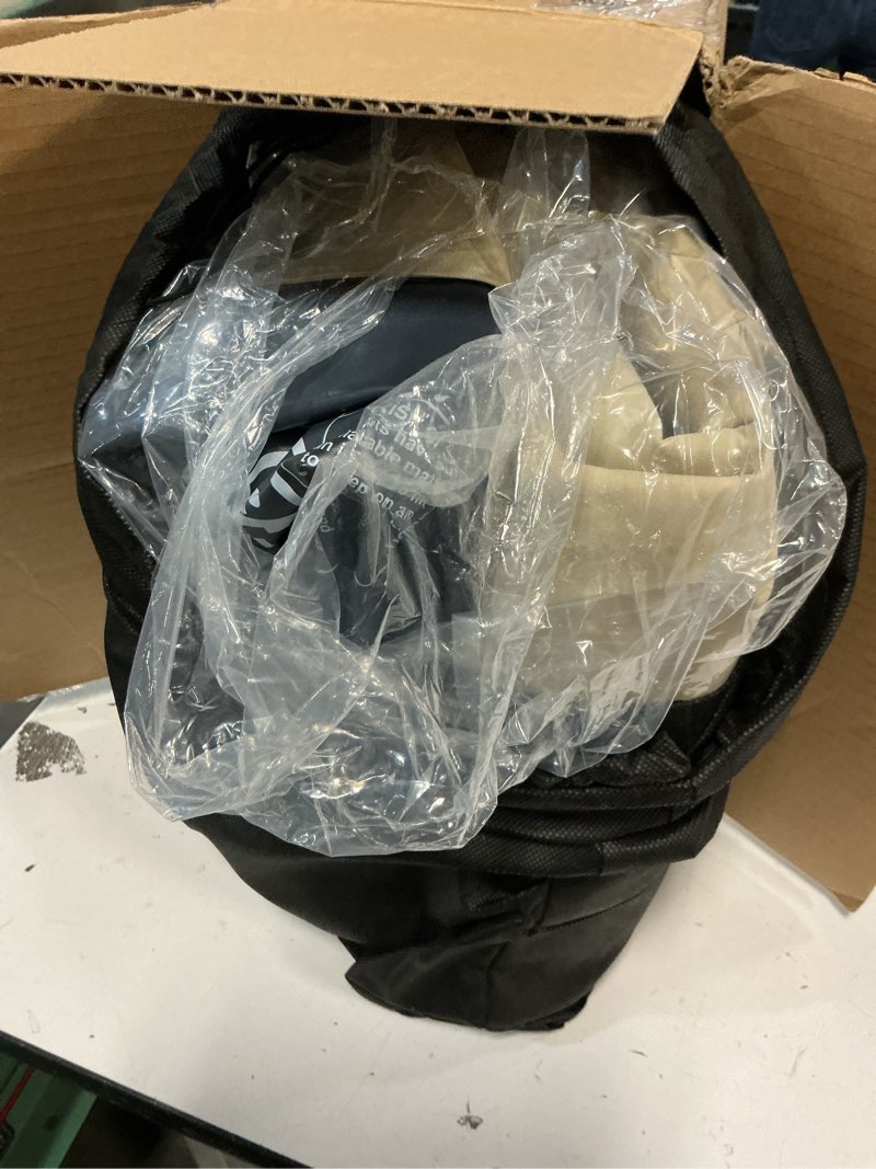 Condition photo showing As Is for Twin Air Mattress with Built-in Pump,Fast & Easy Inflation/Deflation Inflatable Mattress, Foldable Blow Up Mattress with Storage Bag, Inflatable Bed for Home, Camping & Guests,16"/550lbs Max 16" Twin