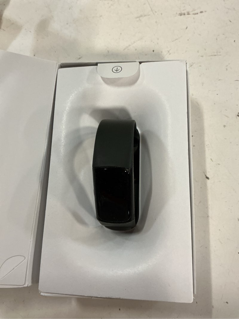 Condition photo showing Good Condition for fitbit charge 6 fitness tracker with google apps, heart rate on exercise equipment, 6-months premium membership included, gps, health tools and more, obsidian/black, one size (s & l bands included) black case w/ black band tracker