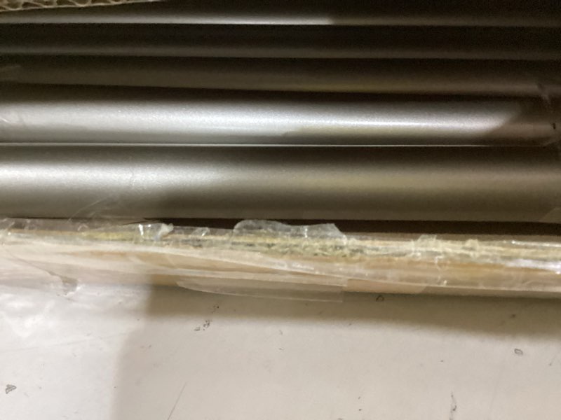 Condition photo showing As Is for Umbra Anywhere Expandable Curtain Rod and Room Divider, Nickel
