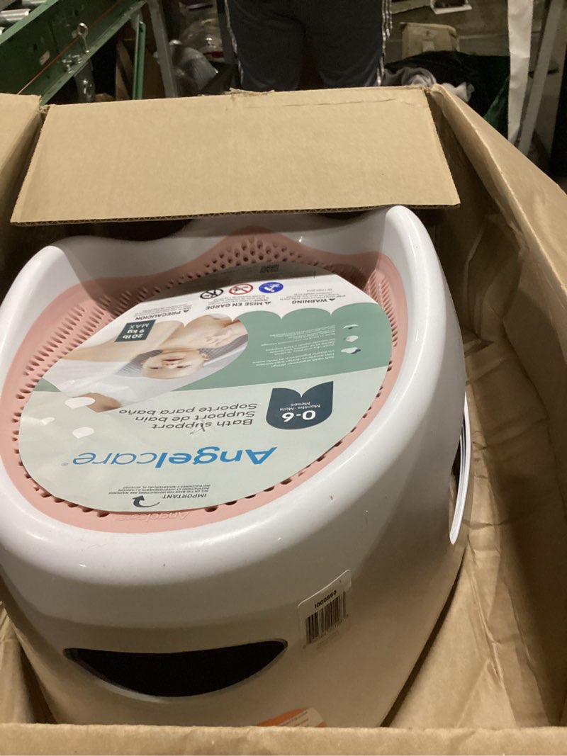 Condition photo showing As Is for angelcare baby bath support (pink) | ideal for babies less than 6 months old pink 1 count (pack of 1)